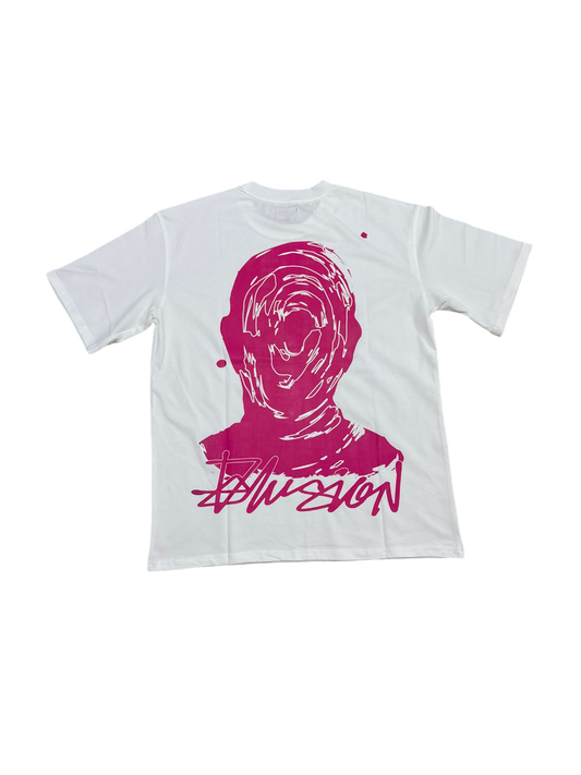 Pink "Delusion" T-Shirt